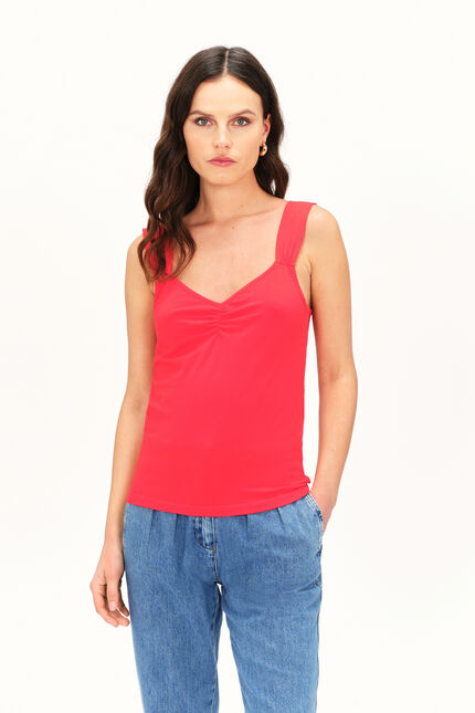 T-shirt tlibertino rouge femme