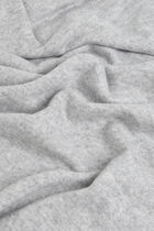 Mabel 100% cashmere scarf light grey woman