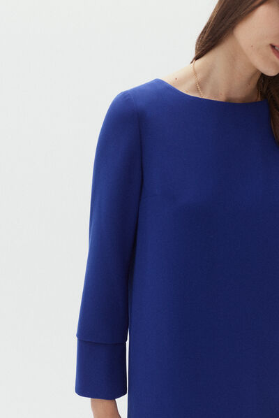 robe dorine bleu roi femme