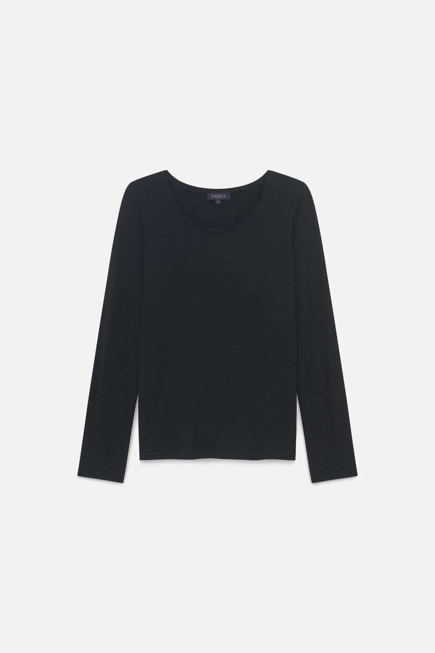 T-shirt tbasico noir femme