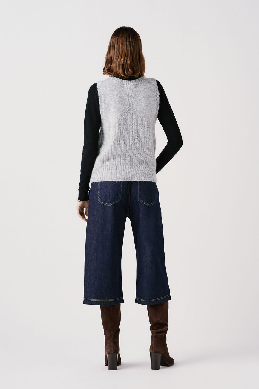 Sweater mphil light grey woman