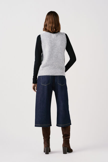 Maglione mphil grigio chiaro donna