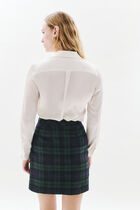 Justiane skirt navy blue woman