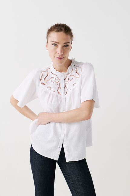 hemd camille weiss damen