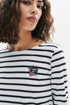 Tmarie t-shirt navy blue woman