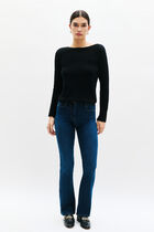Percy trousers double stone denim woman