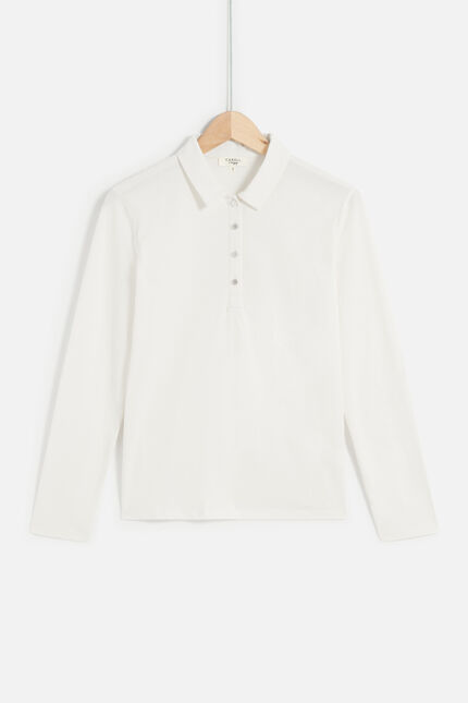 T-shirt tirus marfim mulher