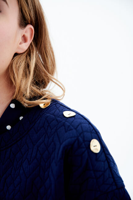 T-shirt tricy bleu marine femme