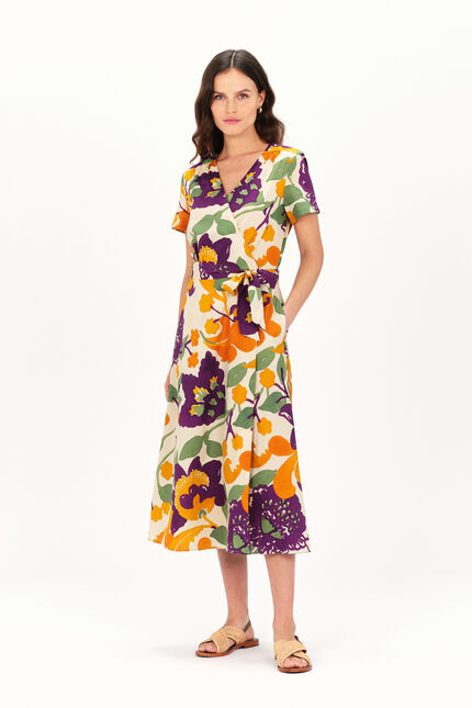 Robe rybie rose framboise femme