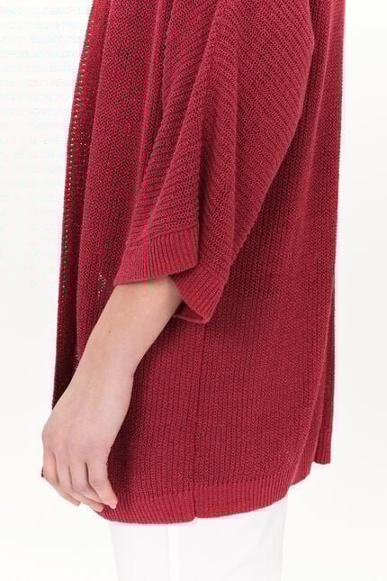 Pull marinella marron fonce femme