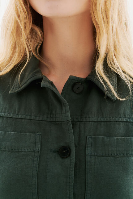 Veste Saharienne Vkelly2 vert kaki femme