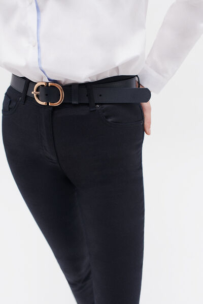 pantalon bradley bleu marine femme