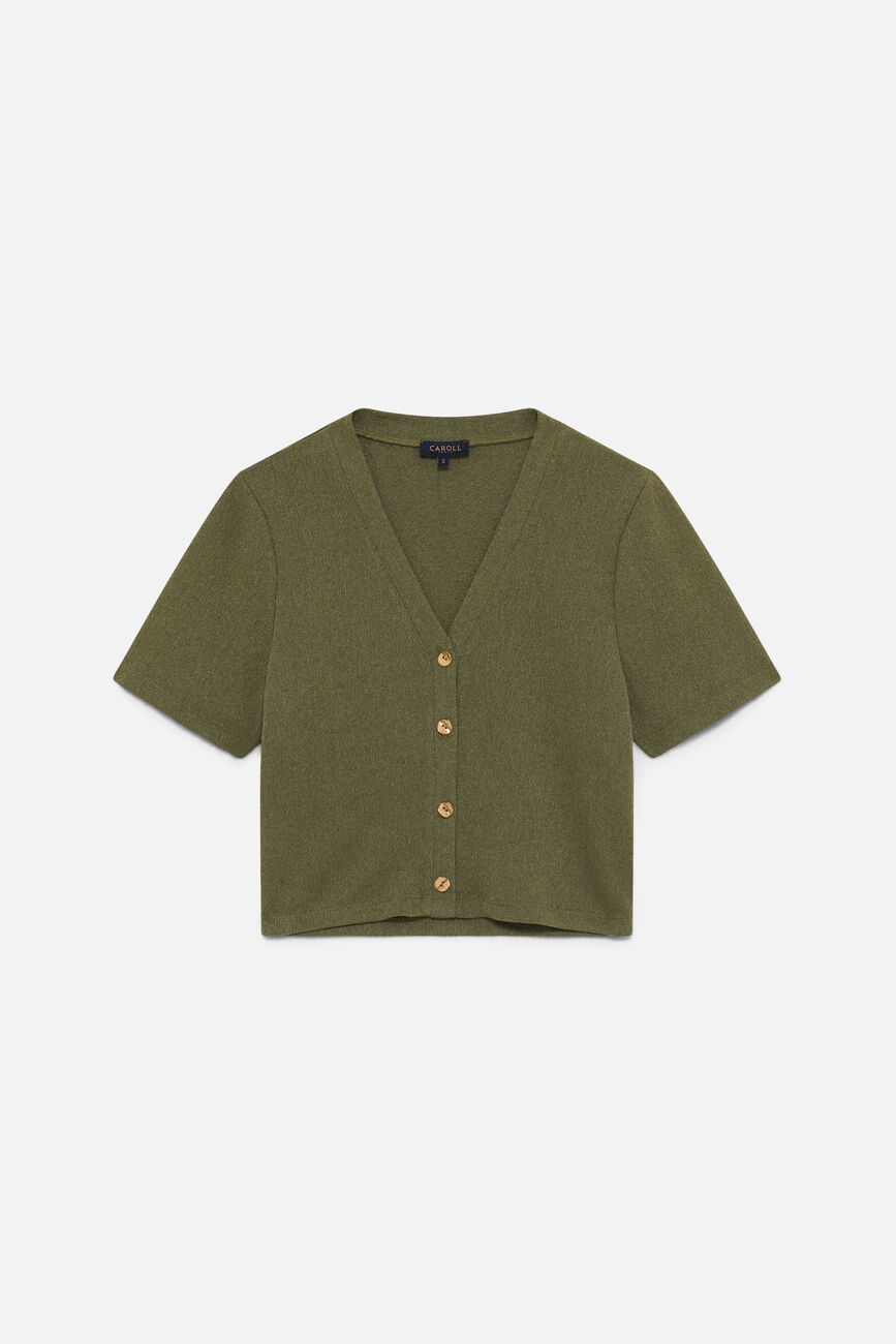 T-Shirt Tvacances khakigrün damen