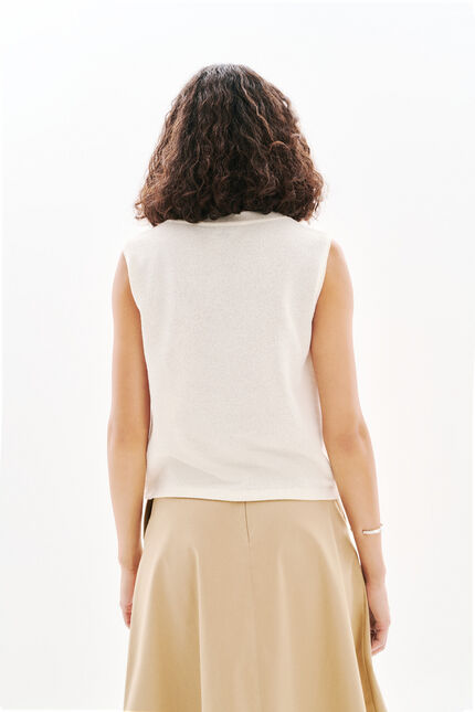 Tweekend T-shirt ecru vrouw