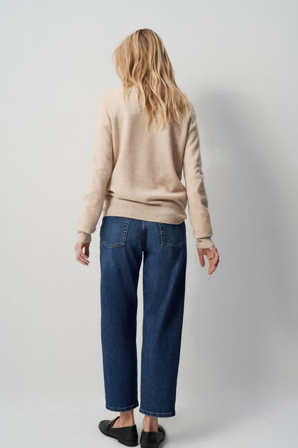 Pull marianne2 100 % cachemire beige femme
