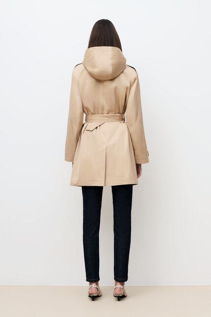 Manteau Gardenia sable femme