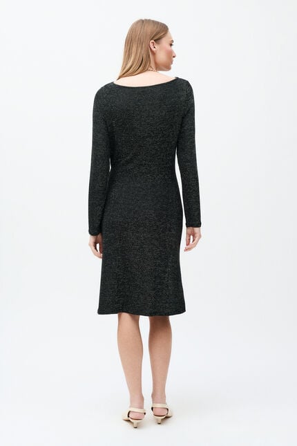 Rvenus dress silver grey woman