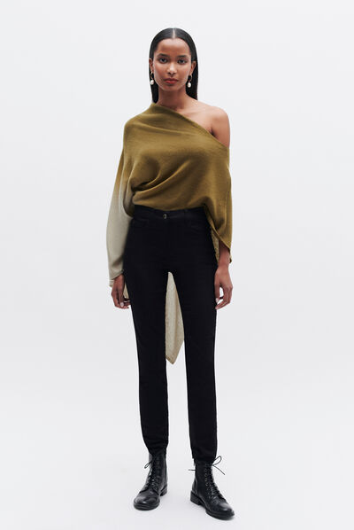 Pantalón joss b negro mujer