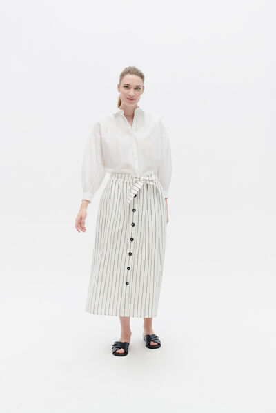 Jupe jbeauty ivoire femme