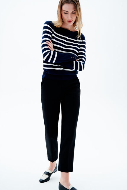 Trui Mjulie marineblauw vrouw