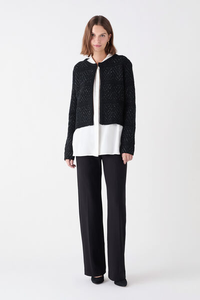 Bolero mariza noir femme