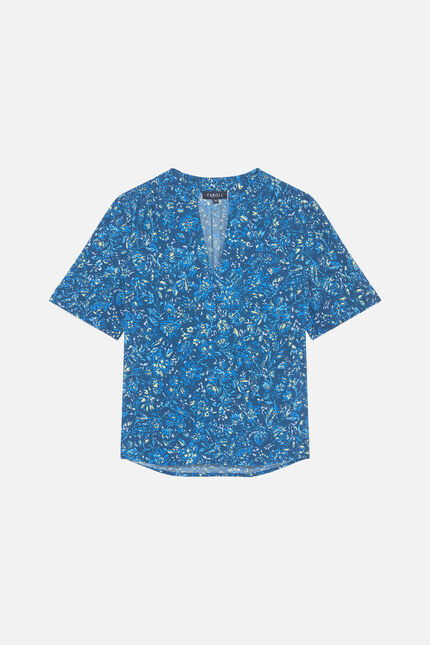 Blouse Chimen bleu marine femme