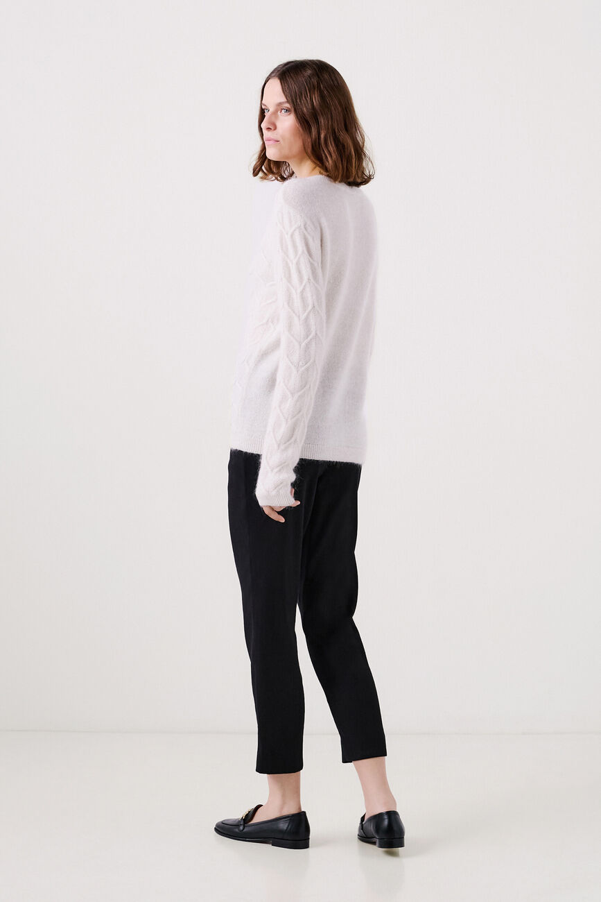 Pull mstanley ecru femme