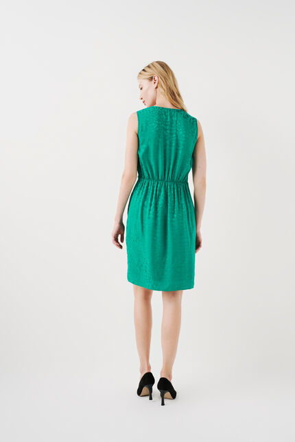 vestido rcarmen verde esmeralda mujer