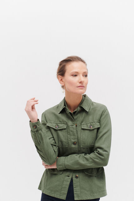 veste grace vert kaki femme
