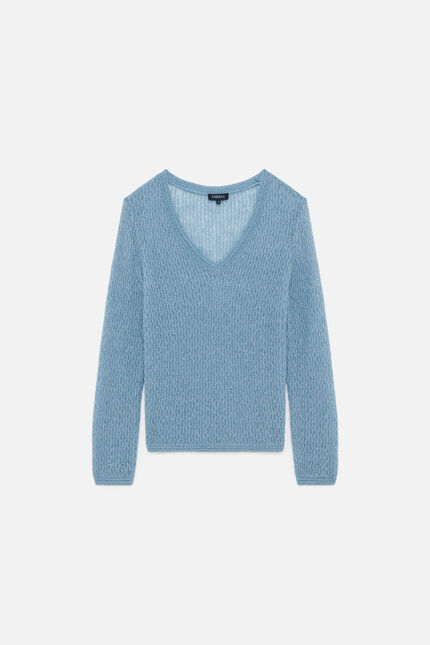 Maglione Msaralie denim baby blu donna