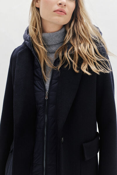 Jas Jules marineblauw vrouw