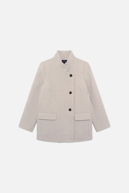 Manteau Gmistery gris foncé femme