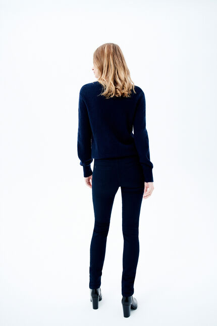 pantalon joss b bleu marine femme