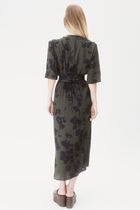 Relisa dress khaki green woman