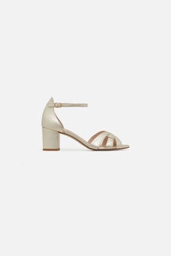 Sandales lucyle couleur or femme