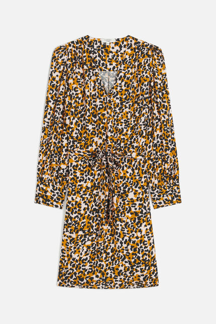 Alice3 dress cognac brown woman