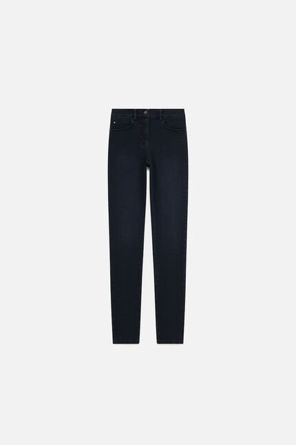pantalon tom bleu fonce femme