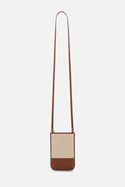 pochette matias camel femme
