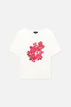 Tdalia t-shirt fuchsia pink woman