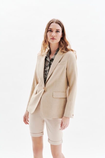 Veste volcan sable femme