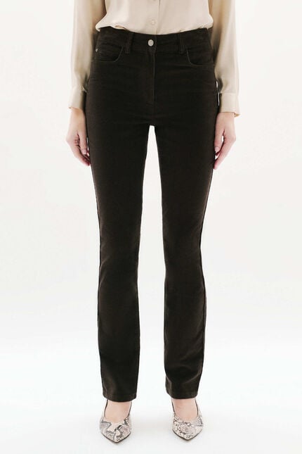 Pchicagov trousers dark brown woman