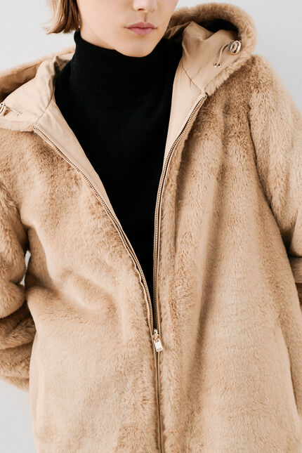 Manteau goodwin camel femme