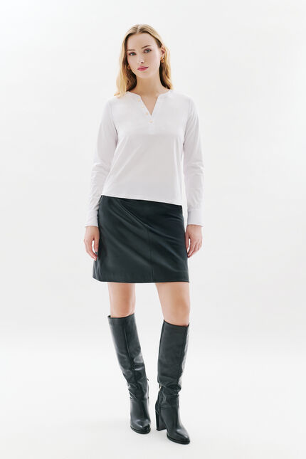 T-shirt Thais blanc femme
