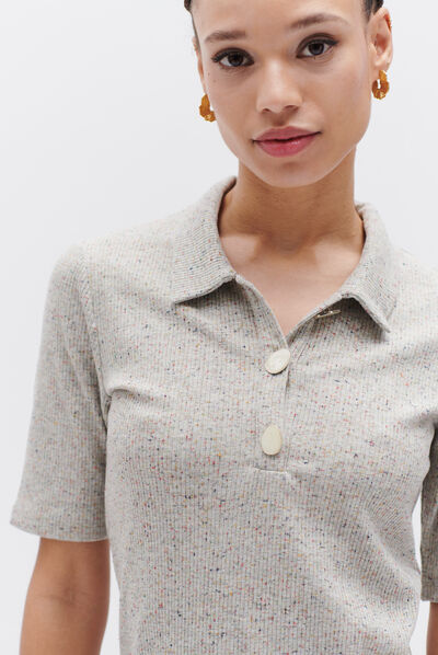 tshirt marta ivoire femme