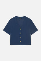 tvacances t-shirt stone denim woman