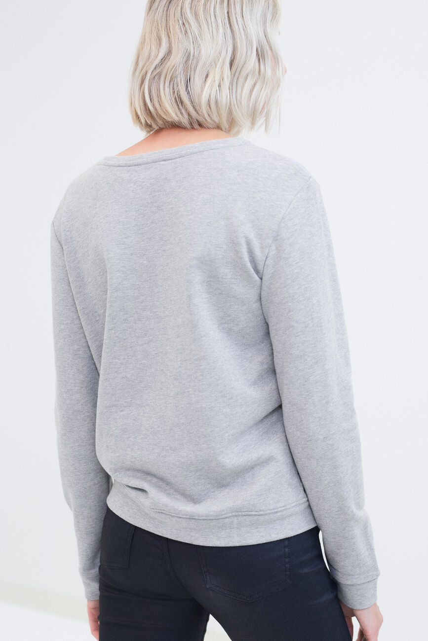 Sweat Ines gris femme