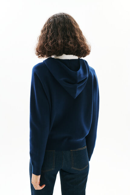 Gilet Monsina bleu marine femme