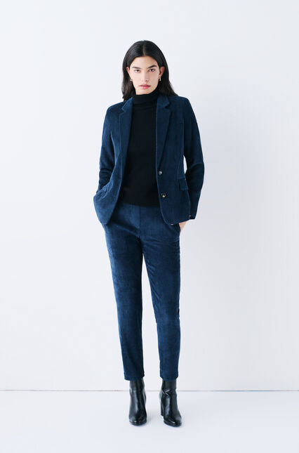 Pantalon Pnoora bleu marine femme