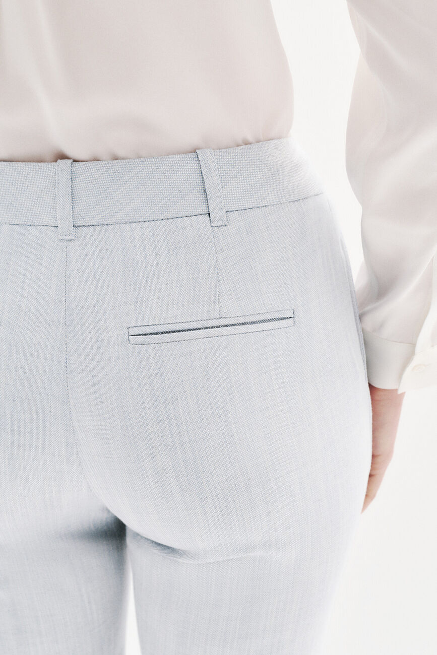 Pantalón Pgautier3 azul cielo mujer