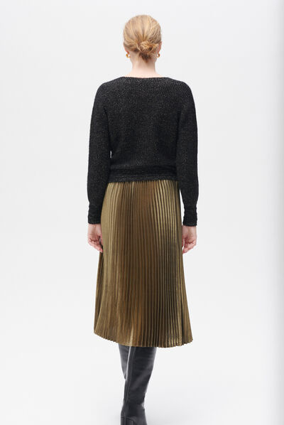Pull monica noir femme